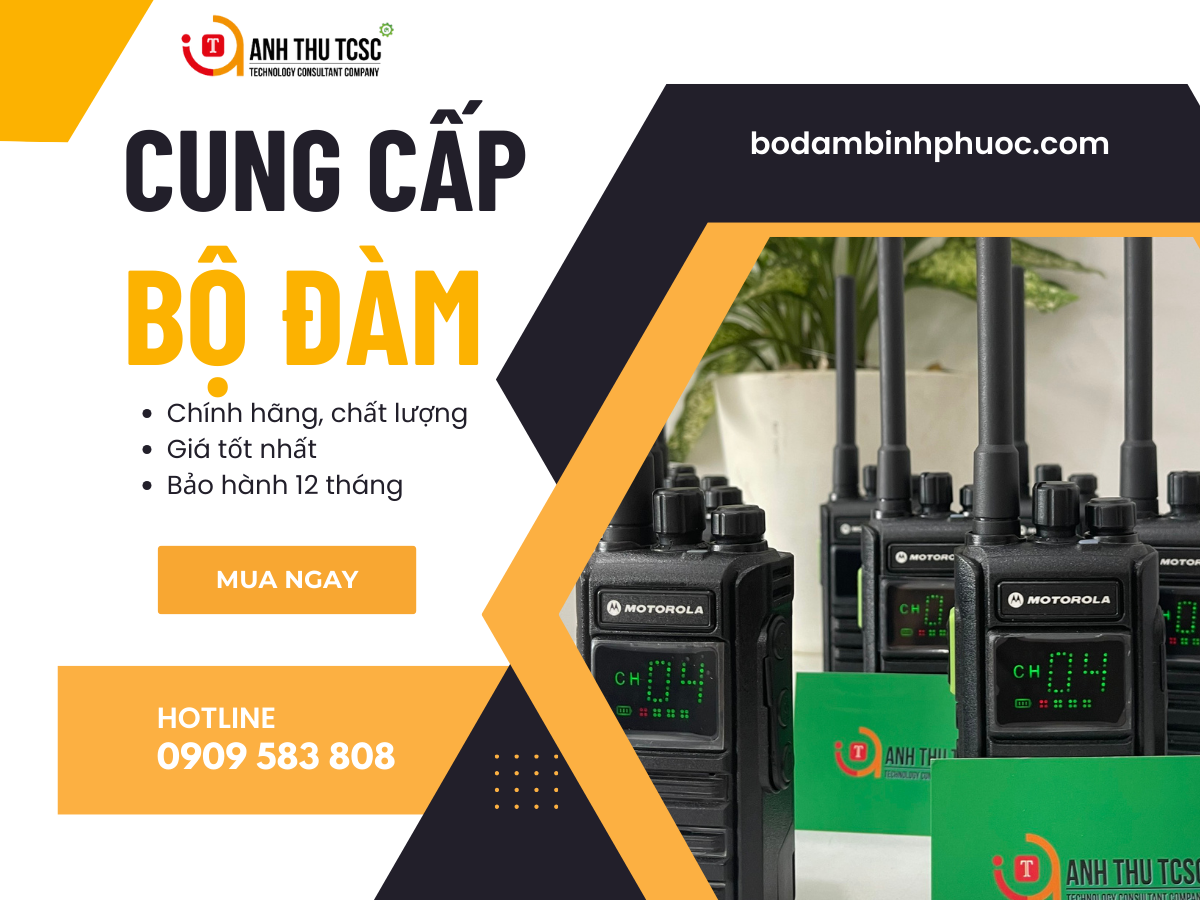 Bộ Đàm - Công Cụ Liên Lạc Hiệu Quả Cho Công Việc và Cuộc Sống