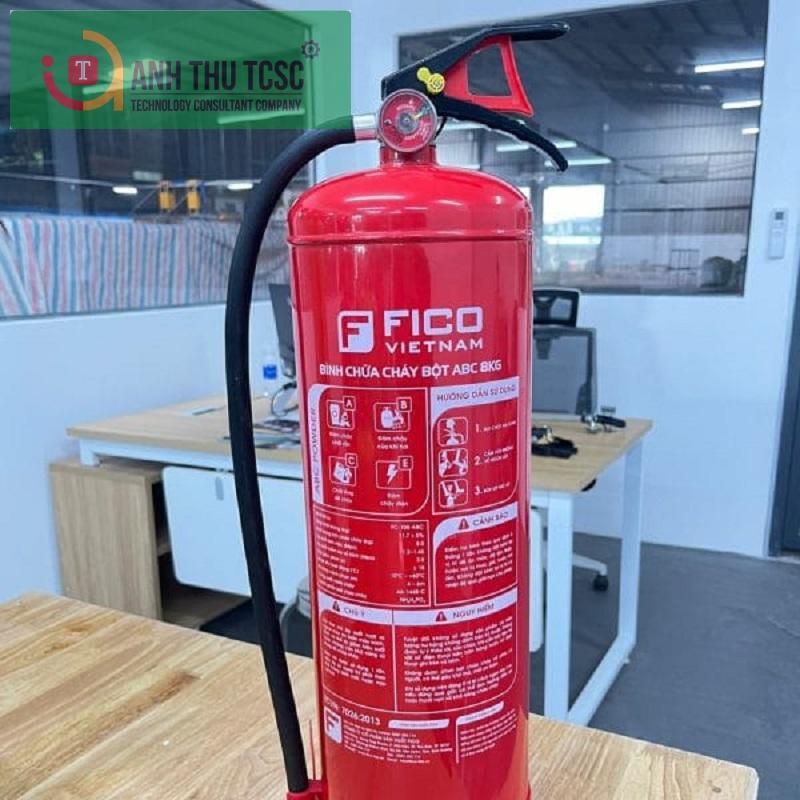 Bình chữa cháy bột FICO 8kg