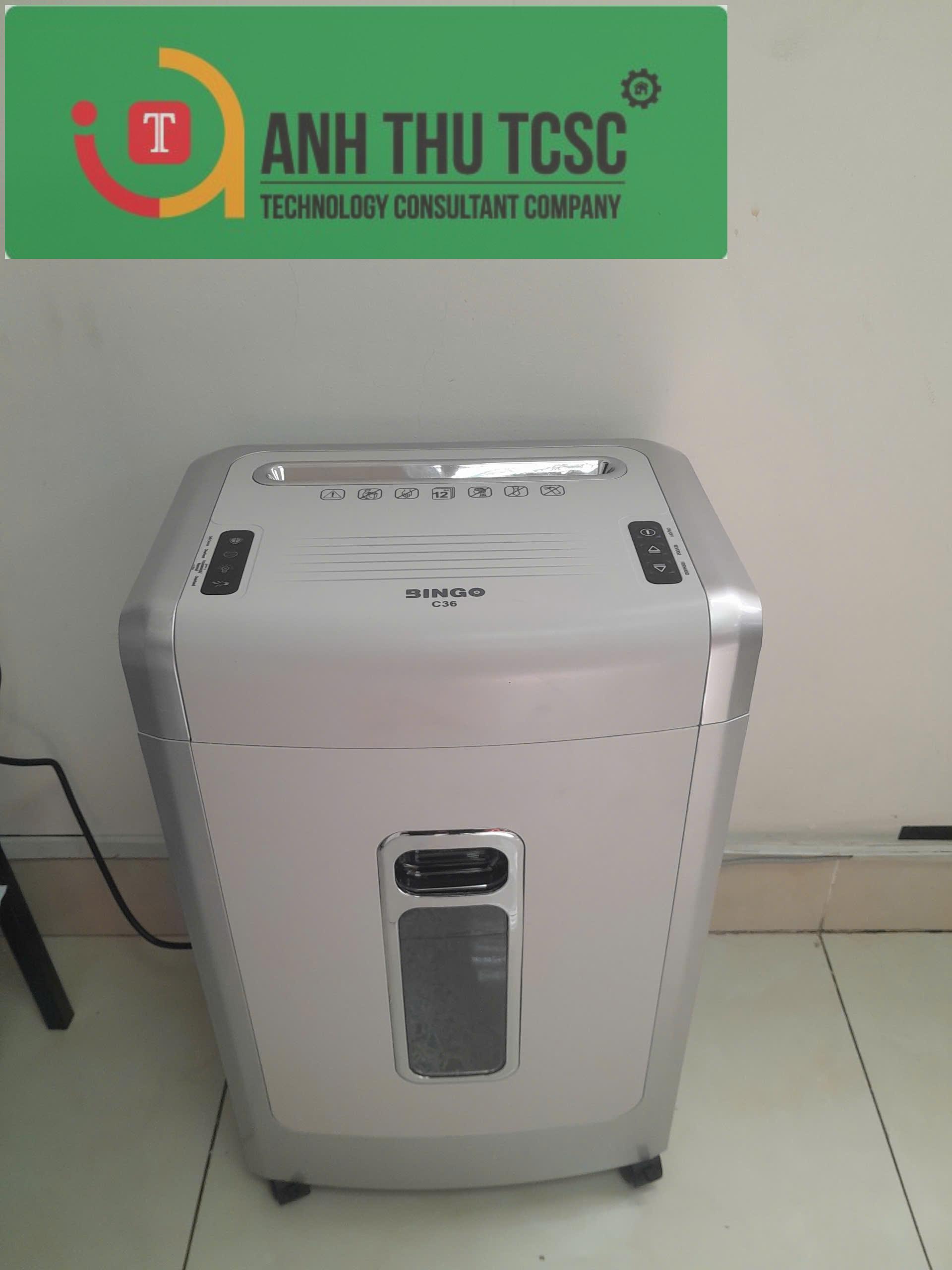 Máy hủy giấy Bingo C36