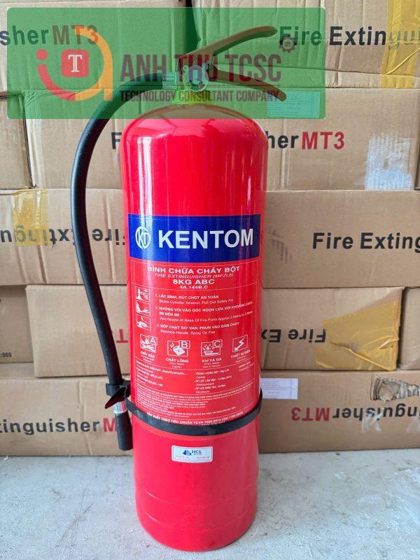 Bình chữa cháy bột KENTOM 8kg