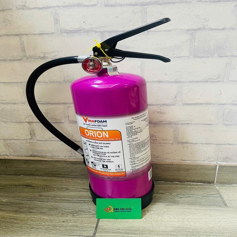 Bình chữa cháy pin xe điện Orion 3L