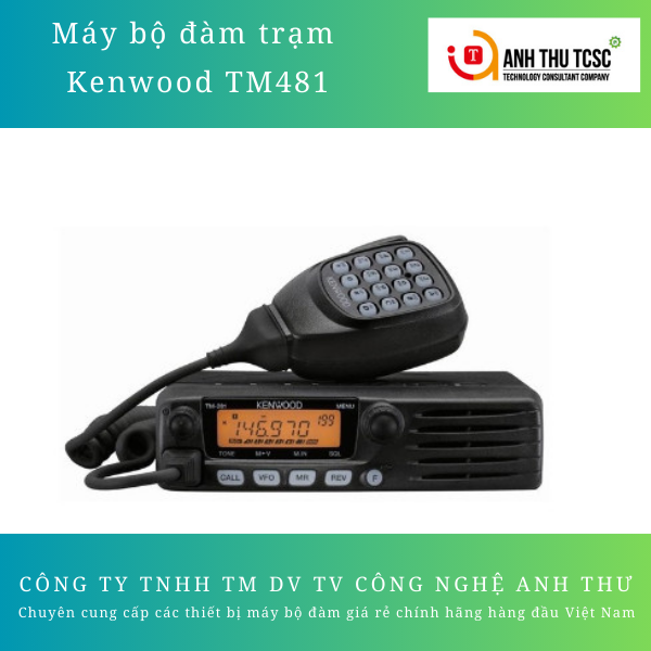 Máy bộ đàm trạm Kenwood TM481