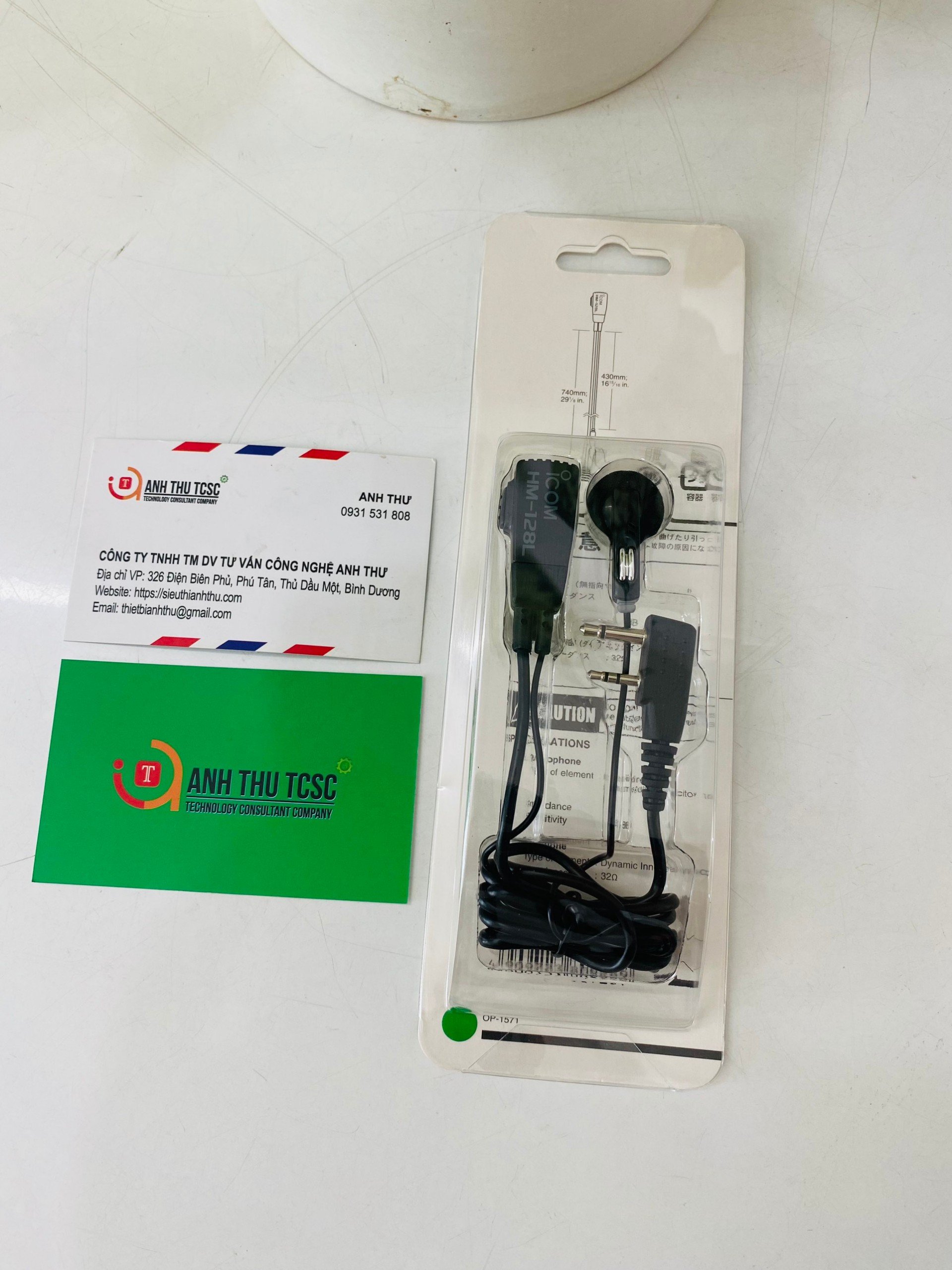 Tai nghe bộ đàm ICOM HM-128L